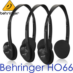 BEHRINGER HO66  / 베링거 / HO 66 / HO-66 / 컴팩트 스테레오 헤드폰 멀티팩 (3개 set)