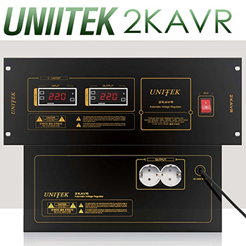 UNITEK 2KAVR/ 2 KAVR /유니텍 / 자동전압조정기 / AVR / 2 KW