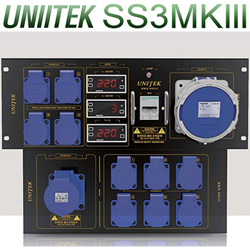 UNITEK SS3MKIII / 유니텍 SS3MKIII / 대용량 전원부 판넬 박스 / 음향전원박스 / 영상전원박스 / 63A